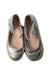 A Silver Flats from Jacadi in size 4T for girl. (Back View)