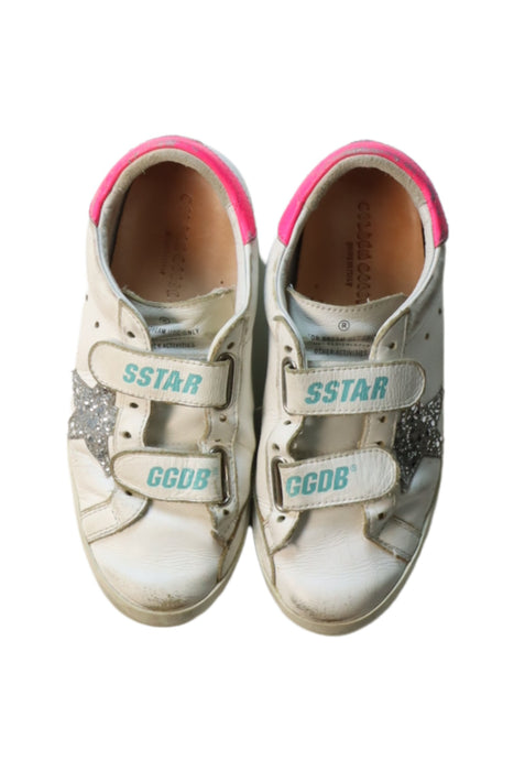 A Multicolour Sneakers from Golden Goose in size 9Y for girl. (Back View)