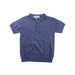 A Purple Short Sleeve Polos from Excuse My French in size 6T for boy. (Front View)