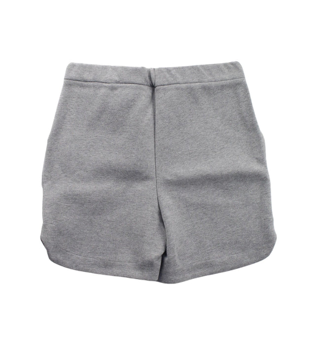 A Grey Shorts from Petit Bateau in size 10Y for girl. (Back View)