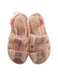 A Beige Sandals from Mini Melissa Vivienne Westwood in size 4T for girl. (Back View)