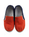 A Blue Slip Ons from Jacadi in size 4T for girl. (Back View)