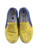 A Blue Slip Ons from Jacadi in size 5T for girl. (Back View)