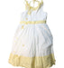 A Yellow Sleeveless Dresses from Nicholas & Bears in size 8Y for girl. (Front View)