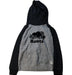 A Black Hooded Sweatshirts from Roots in size 9Y for boy. (Front View)