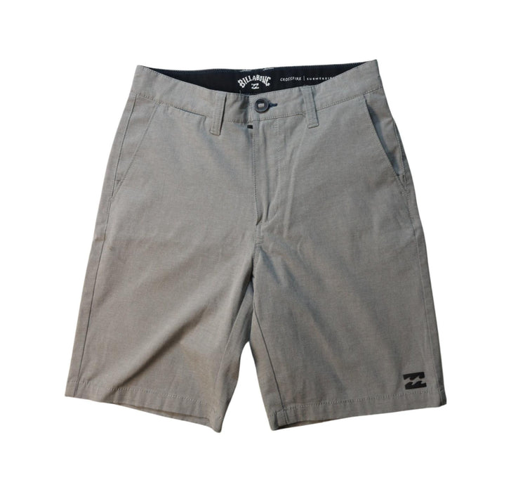 A Grey Shorts from Billabong in size 10Y for boy. (Front View)