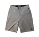 A Grey Shorts from Billabong in size 10Y for boy. (Front View)