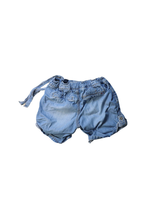 A Blue Shorts from Tommy Hilfiger in size 10Y for girl. (Back View)