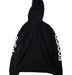 A Black Hooded Sweatshirts from Adidas in size 8Y for boy. (Back View)