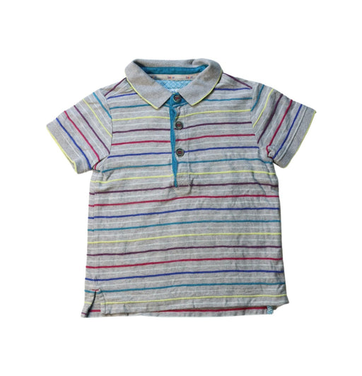 A Multicolour Short Sleeve Polos from Baker by Ted Baker in size 3T for boy. (Front View)