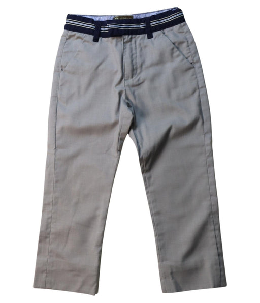 A Grey Casual Pants from As Little As in size 3T for boy. (Front View)