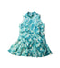 A Blue Sleeveless Dresses from Shanghai Tang in size 4T for girl. (Front View)