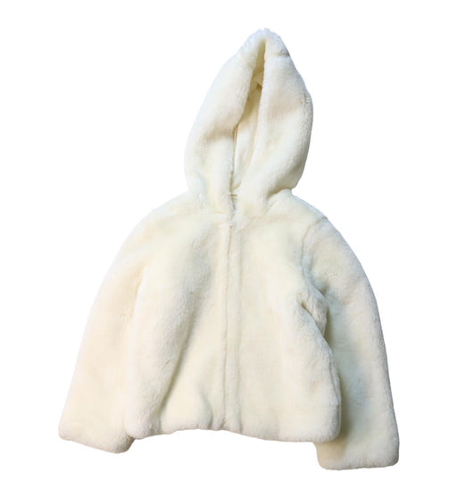 A Ivory Lightweight Jackets from Nicholas & Bears in size 6T for girl. (Front View)