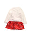 A Red Sweater Dresses from Fila in size 4T for girl. (Back View)