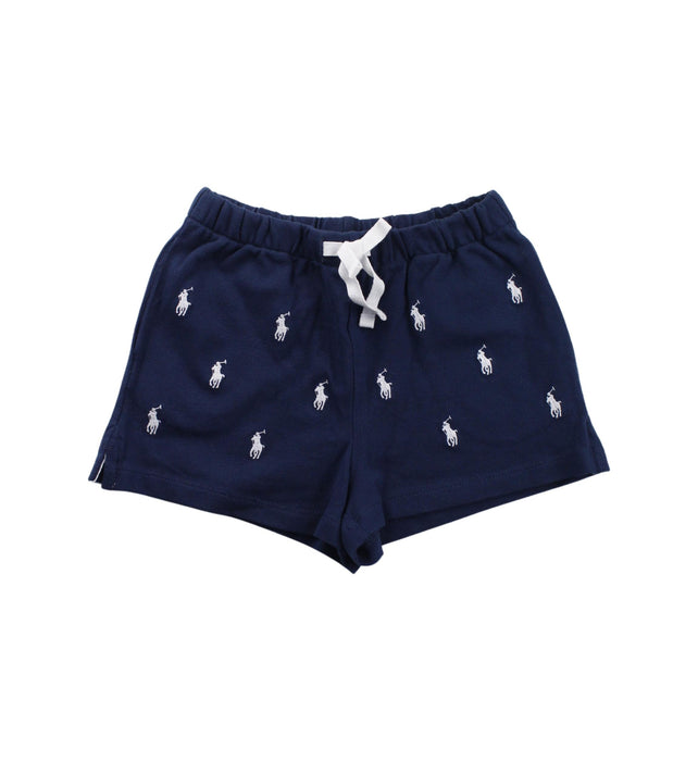 A Blue Shorts from Polo Ralph Lauren in size 5T for girl. (Front View)