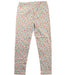 A White Leggings from Polo Ralph Lauren in size 6T for girl. (Front View)