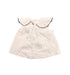 A White Sleeveless Dresses from Jacadi in size 12-18M for girl. (Back View)