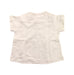 A White Short Sleeve Tops from Bonpoint in size 12-18M for girl. (Back View)