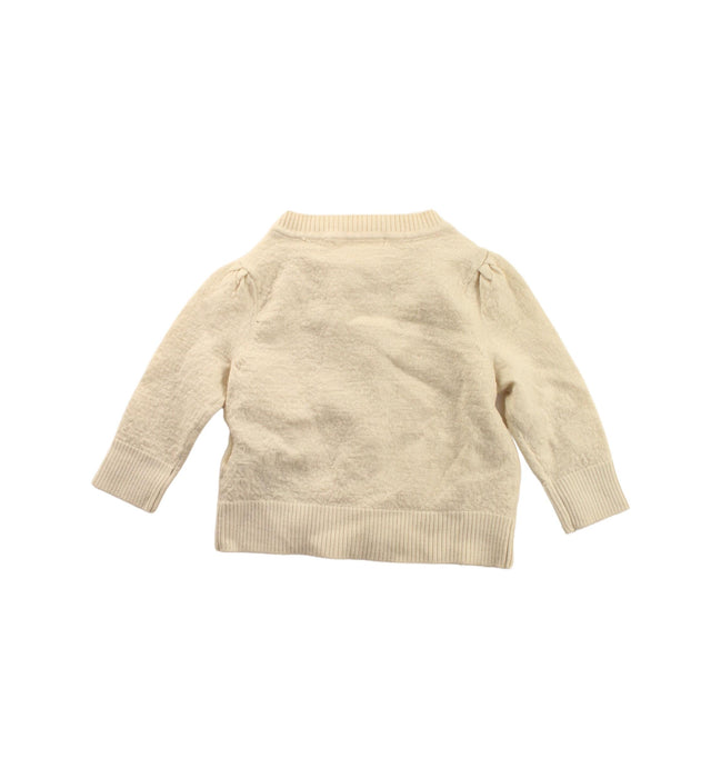 A Ivory Cardigans from Nicholas & Bears in size 6-12M for girl. (Back View)