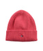 A Red Beanies from Tommy Hilfiger in size O/S for neutral. (Front View)