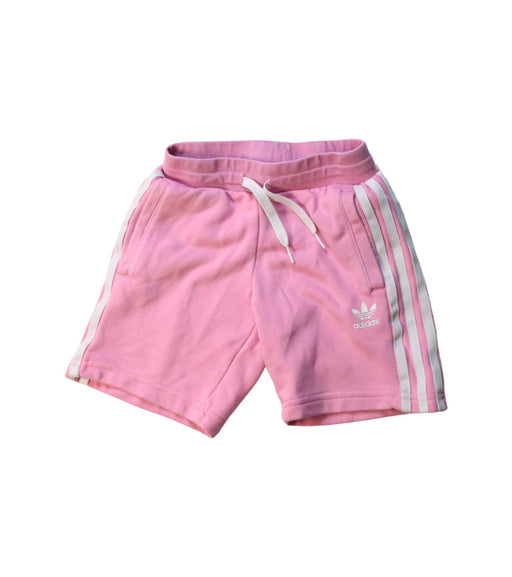 A Pink Shorts from Adidas in size 5T for girl. (Front View)