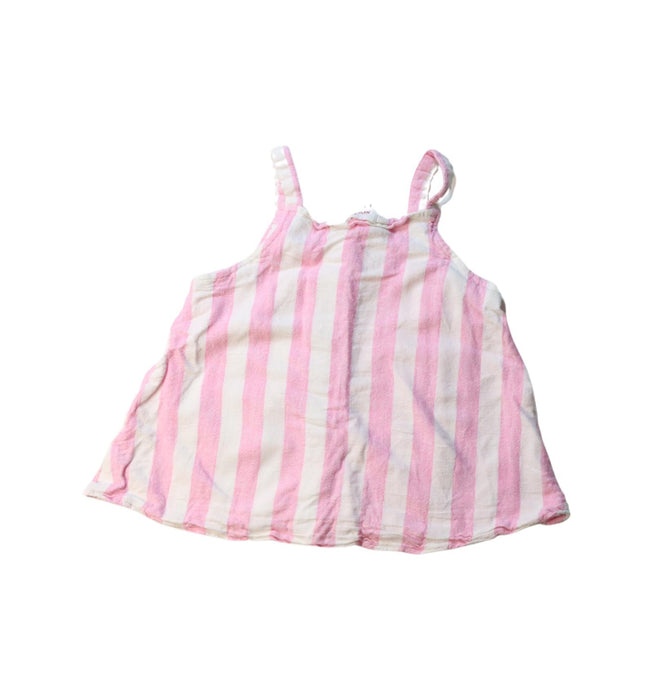 A Pink Sleeveless Tops from Seed in size 8Y for girl. (Back View)