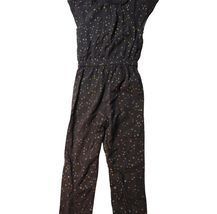 A Grey Short Sleeve Jumpsuits from Crewcuts in size 8Y for girl. (Back View)