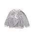 A Grey Pants Sets from The Little White Company in size 6-12M for girl. (Front View)