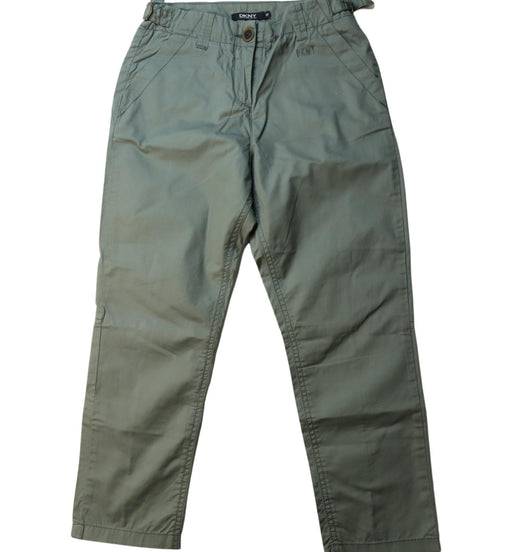 A Grey Casual Pants from DKNY in size 10Y for boy. (Front View)