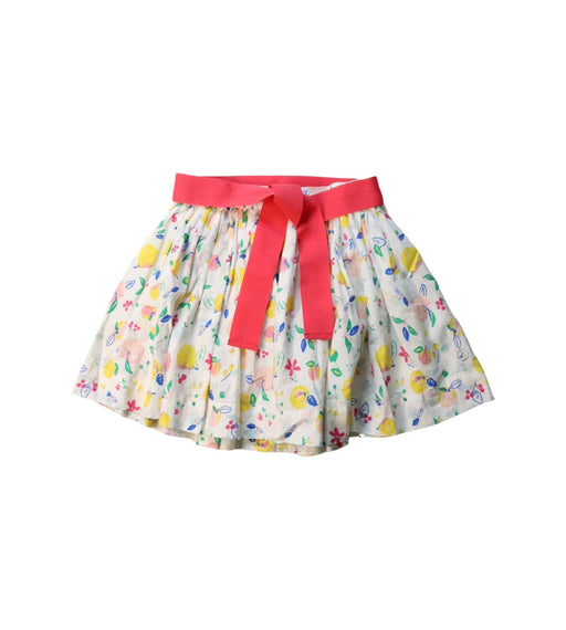 A Multicolour Short Skirts from Petit Bateau in size 6T for girl. (Front View)