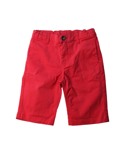 A Red Shorts from 3Pommes in size 9Y for boy. (Front View)
