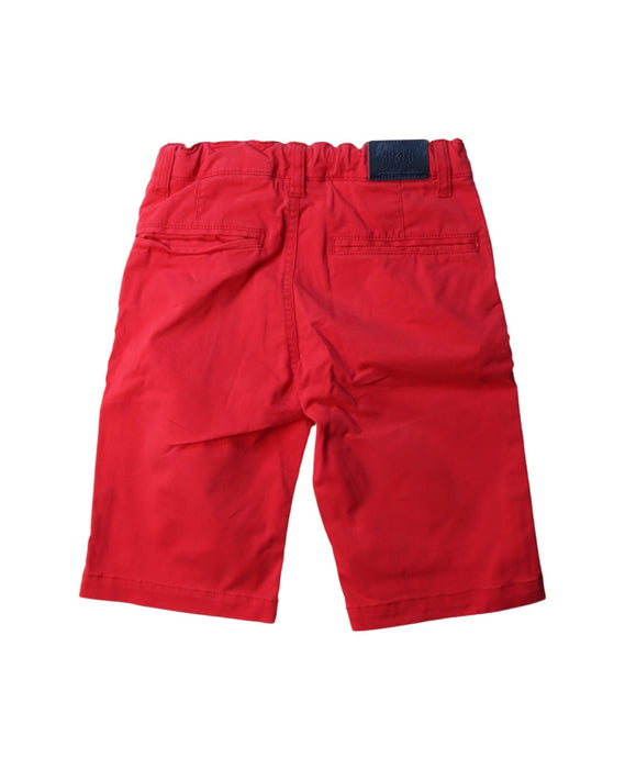 A Red Shorts from 3Pommes in size 9Y for boy. (Back View)