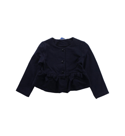 A Blue Cardigans from Mayoral in size 3T for girl. (Front View)