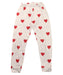 A Red Pyjama Sets from Petit Bateau in size 4T for girl. (Back View)
