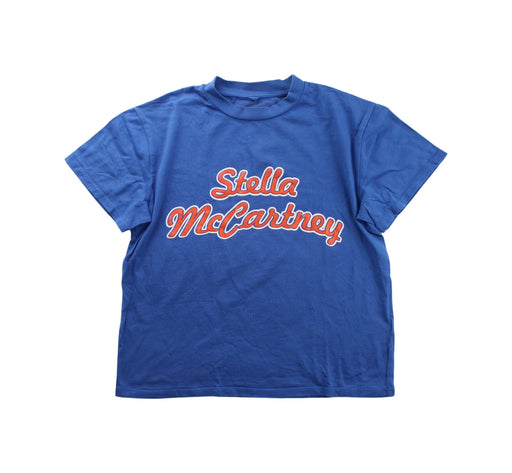 A Blue Short Sleeve T Shirts from Stella McCartney in size 10Y for boy. (Front View)