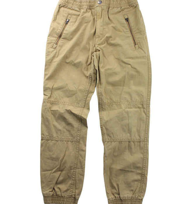 A Beige Casual Pants from Polo Ralph Lauren in size 7Y for boy. (Front View)