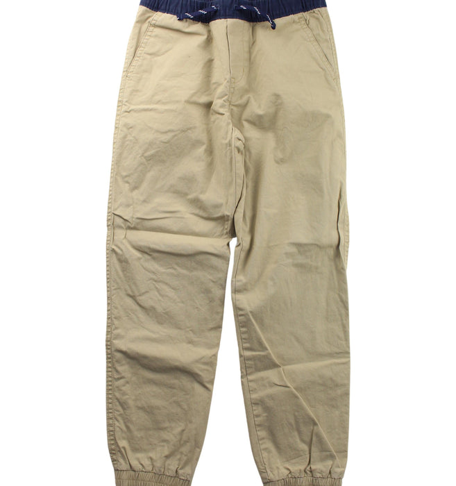 A Beige Casual Pants from Polo Ralph Lauren in size 7Y for boy. (Front View)