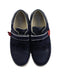 A Blue Sneakers from Jacadi in size 10Y for boy. (Back View)