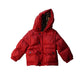 A Red Puffer/Quilted Jackets from Burberry in size 6-12M for neutral. (Front View)