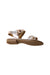 A Gold Sandals from Andanines in size 7Y for girl. (Front View)