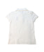 A White Short Sleeve Polos from Polo Ralph Lauren in size 6T for girl. (Back View)