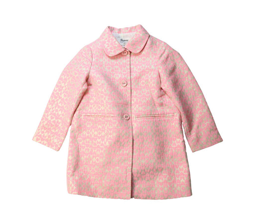 A Pink Coats from Bonpoint in size 6T for girl. (Front View)