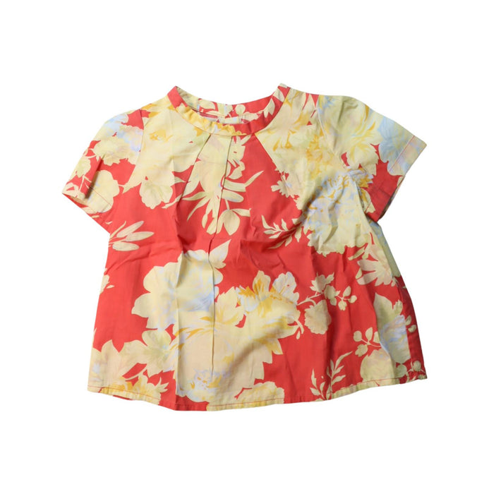 A Multicolour Short Sleeve Tops from Bonpoint in size 6T for girl. (Front View)