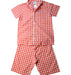 A Red Pyjama Sets from Jacadi in size 10Y for neutral. (Front View)