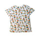 A Multicolour Short Sleeve T Shirts from Stella McCartney in size 10Y for girl. (Back View)