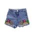 A Blue Shorts from Stella McCartney in size 2T for girl. (Front View)