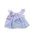 A Blue Shorts Sets from Jacadi in size 2T for girl. (Front View)