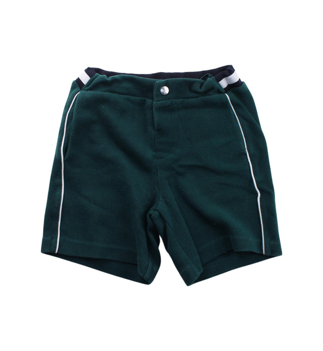 A Green Shorts from Jacadi in size 10Y for boy. (Front View)