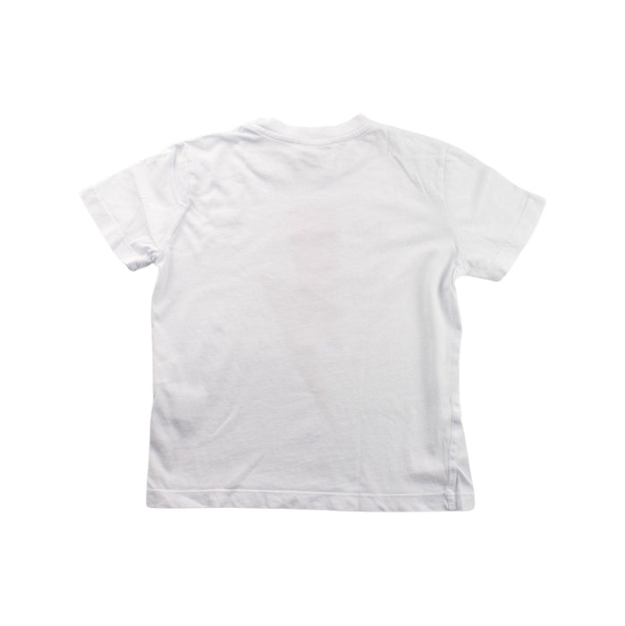 A White Short Sleeve T Shirts from Neil Barrett Kids in size 6T for boy. (Back View)