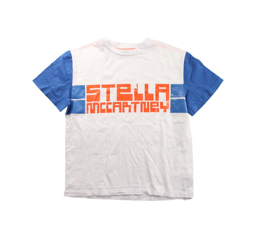 A Blue Short Sleeve T Shirts from Stella McCartney in size 8Y for boy. (Front View)